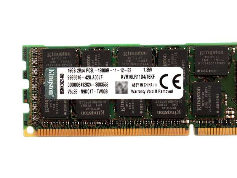 Оперативная память Kingston KVR16LR11D4/16KF DDRIII 16Gb