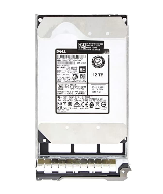 Жесткий диск Dell T2YHT 12Tb 7200 SATAIII 3.5" HDD