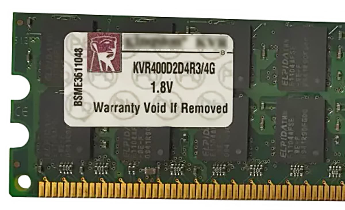 Оперативная память Kingston KVR400D2D4R3/4G DDRII 4Gb