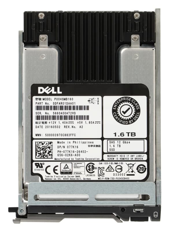 Жесткий диск Dell SDFAR01DAA01 1.6TB SAS 2,5" SSD