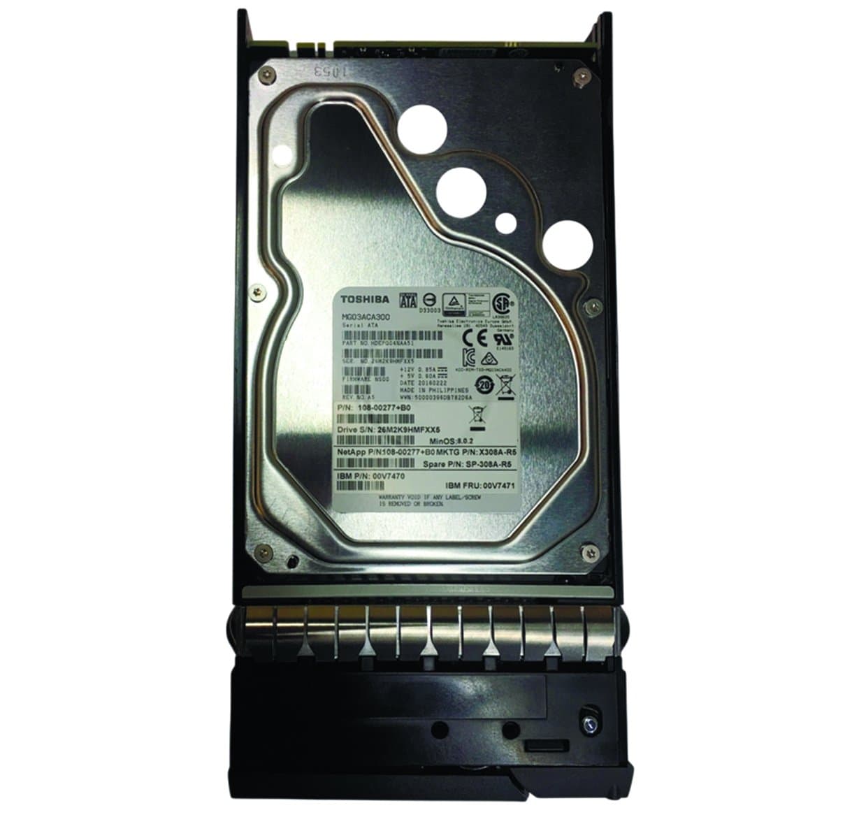 Жесткий диск NetApp 3Tb 7200 SATAIII 3.5" HDD 108-00277+B0