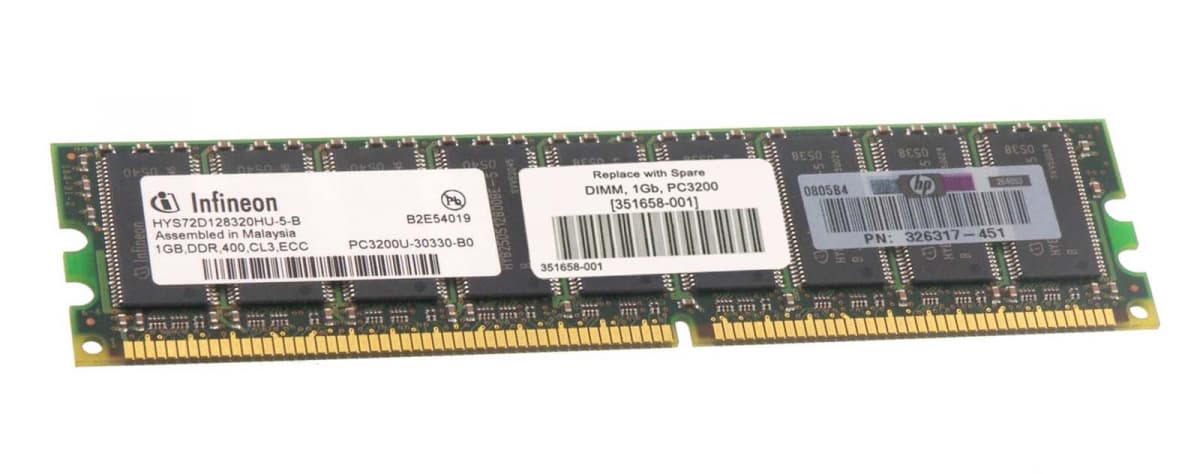 Оперативная память HP 326317-451 DDR 1Gb