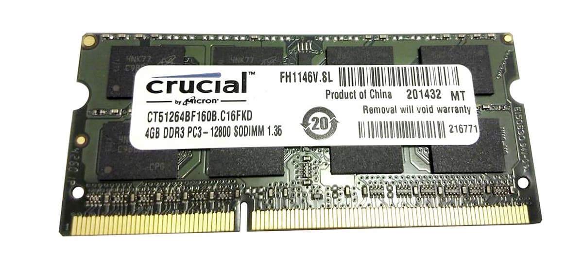 Оперативная память Crucial CT51264BF160B.C16FKD DDRIII 4Gb