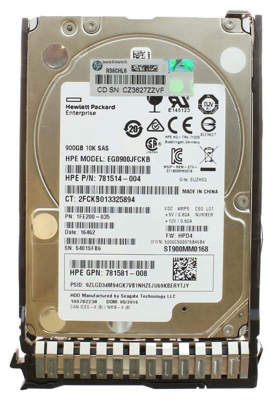 Жесткий диск HP 846269-B21  900Gb 10000 SAS 2,5" HDD