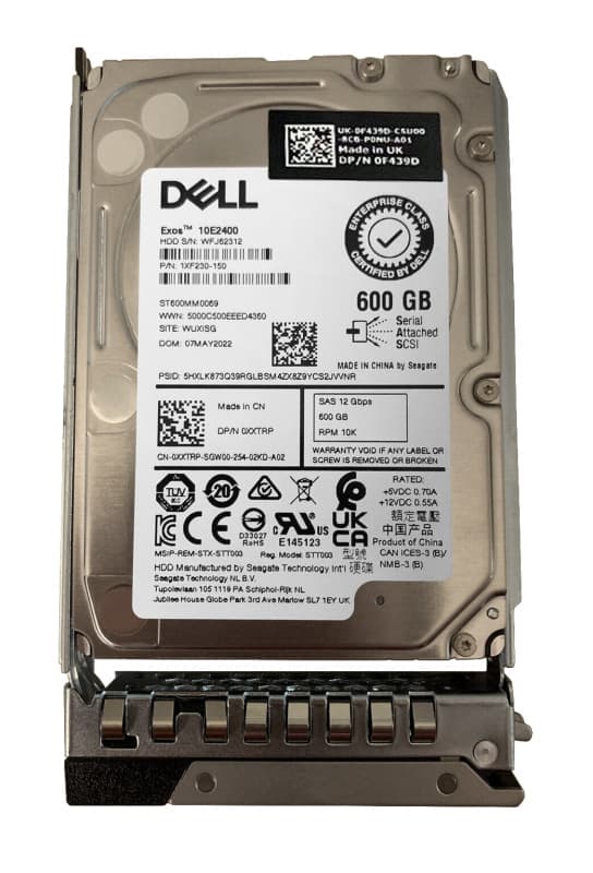 Жесткий диск Dell F439D 600Gb 10000 SAS 2,5" HDD