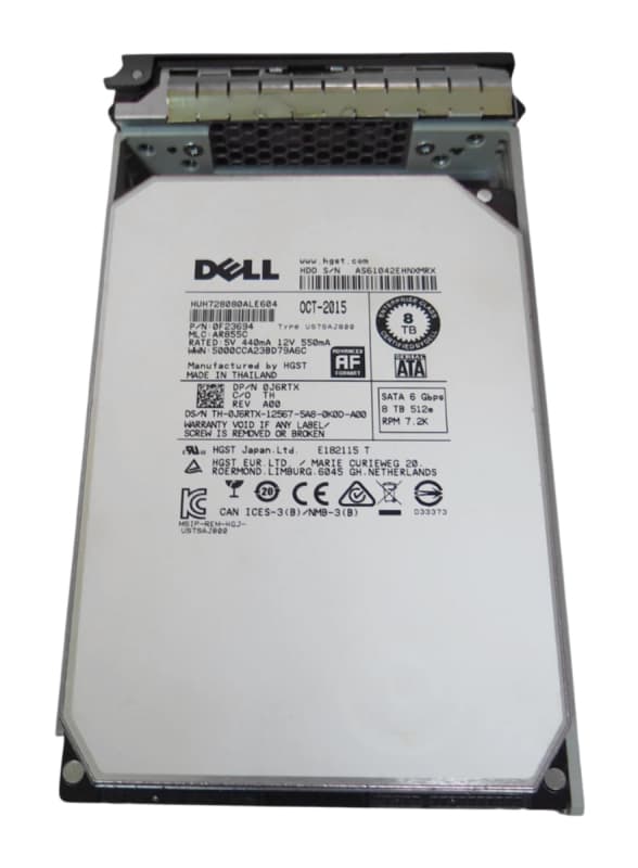 Жесткий диск Dell J6RTX 8Tb SATAIII 3,5" HDD