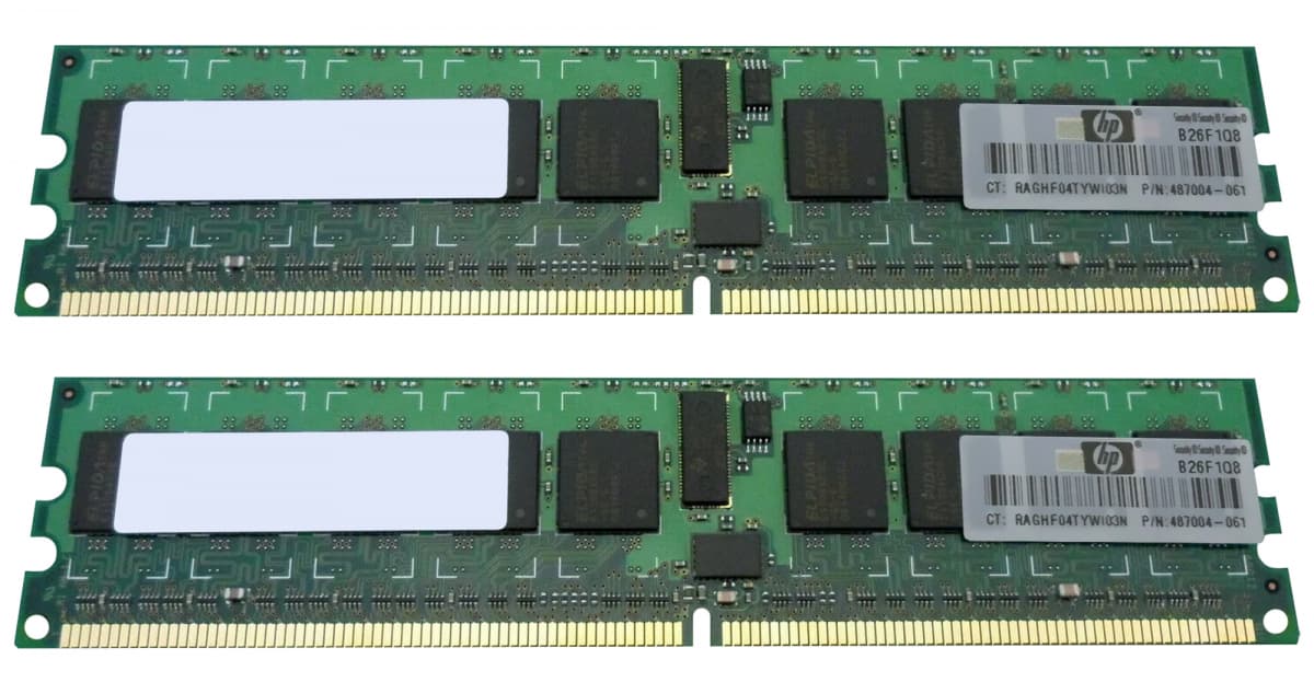 Оперативная память HP 483399-B21 DDRII 2Gb