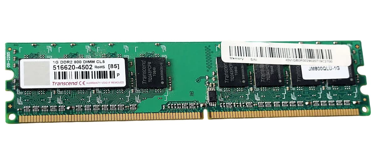 Оперативная память Transcend JM800QLU-1G DDRII 1Gb