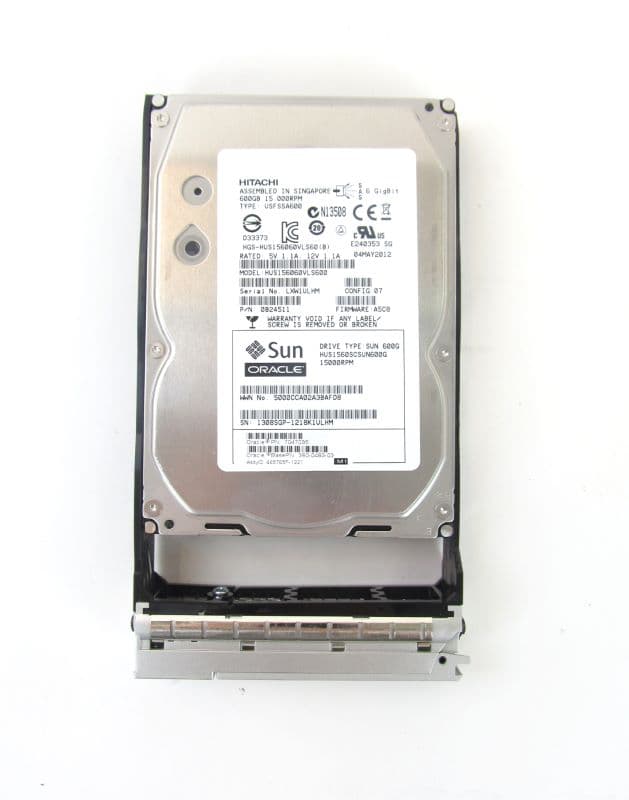 Жесткий диск Sun HUS1560SCSUN600G 600Gb 15000 SAS 3,5" HDD