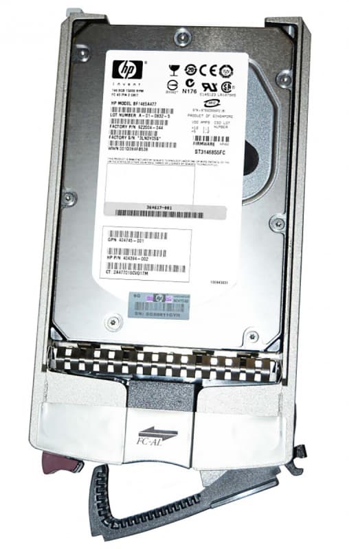 Жесткий диск HP BF1465A477 146,8Gb  Fibre Channel  3,5" HDD
