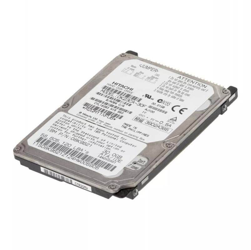Жесткий диск Hitachi DK23CA-30F 30Gb 4200 IDE 2,5" HDD