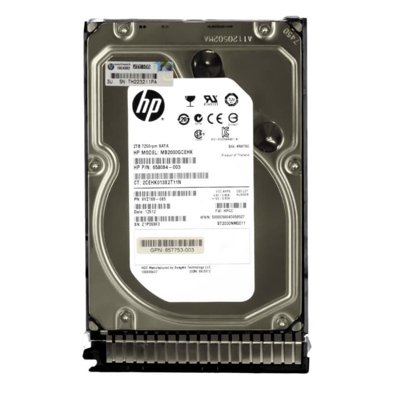 Жесткий диск HP 658102-001 2Tb 7200 SATAIII 3.5" HDD