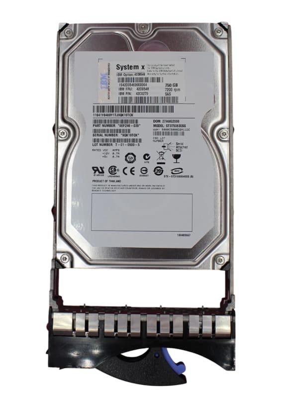 Жесткий диск IBM 42D0548 750Gb  SAS 3,5" HDD