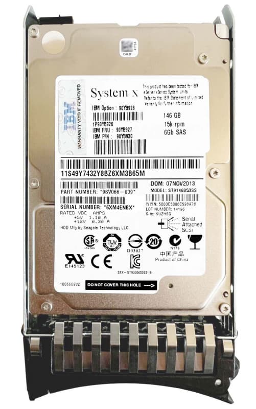 Жесткий диск IBM 90Y8930 146Gb 15000 SAS 2,5" HDD
