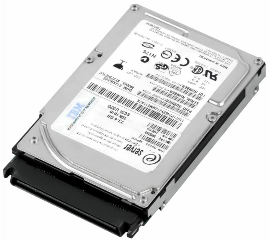 Жесткий диск Seagate ST973401LC 73,4Gb 10000 SCSI 2,5" HDD