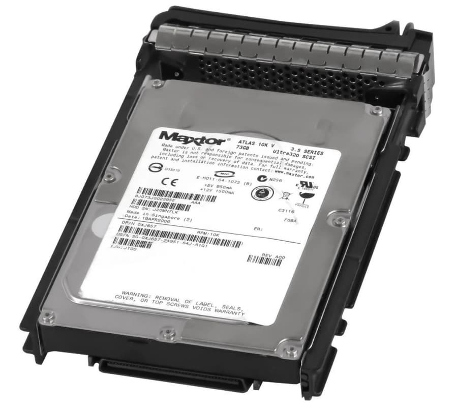 Жесткий диск Dell 0XJ657 73Gb U320SCSI 3.5" HDD