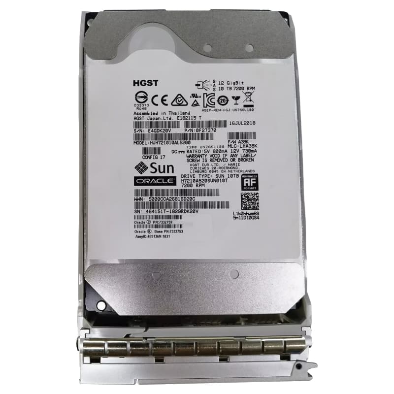 Жесткий Диск HGST 0F27370 10Tb SAS 3,5" HDD