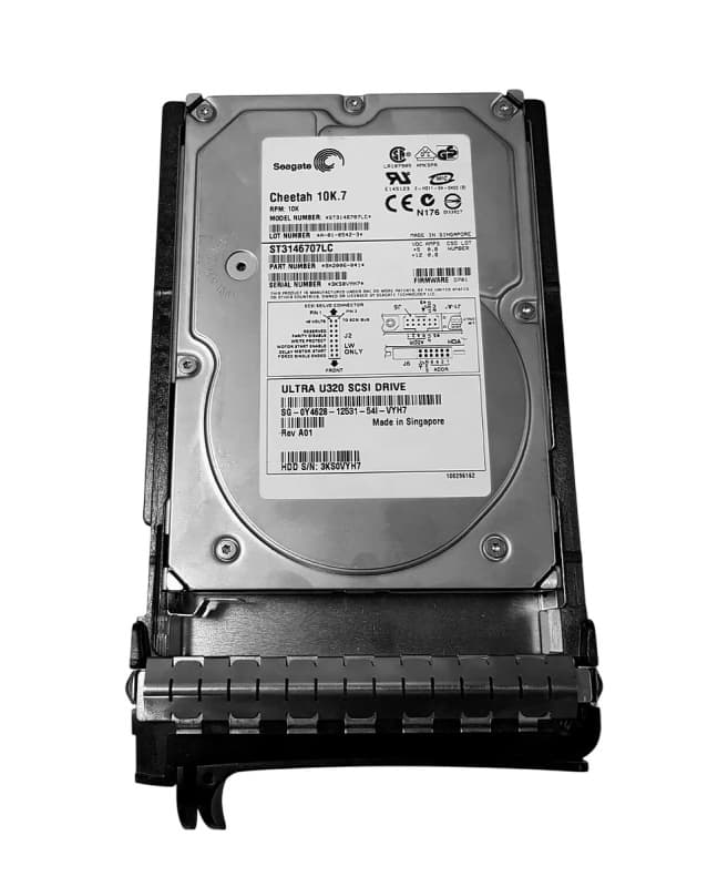 Жесткий диск Dell 0Y4628 146,8Gb  U320SCSI 3.5" HDD