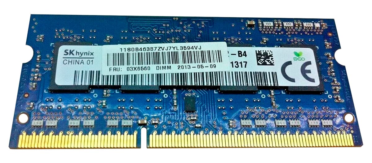 Оперативная память Lenovo 03X6560 DDRIII 2Gb