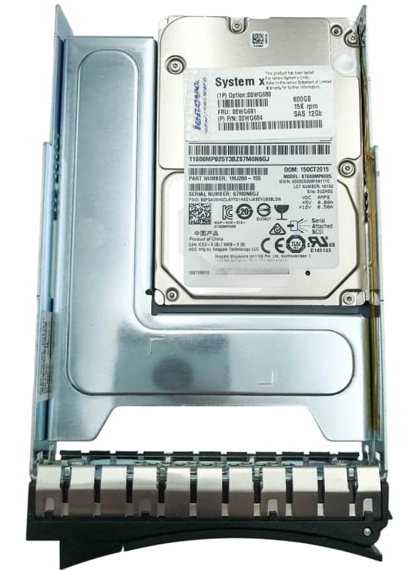 Жесткий диск Lenovo 1MJ200-155 600Gb 15000 SAS 2,5" HDD
