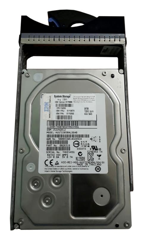Жесткий диск IBM 0B26318 3Tb 7200 SAS 3,5" HDD