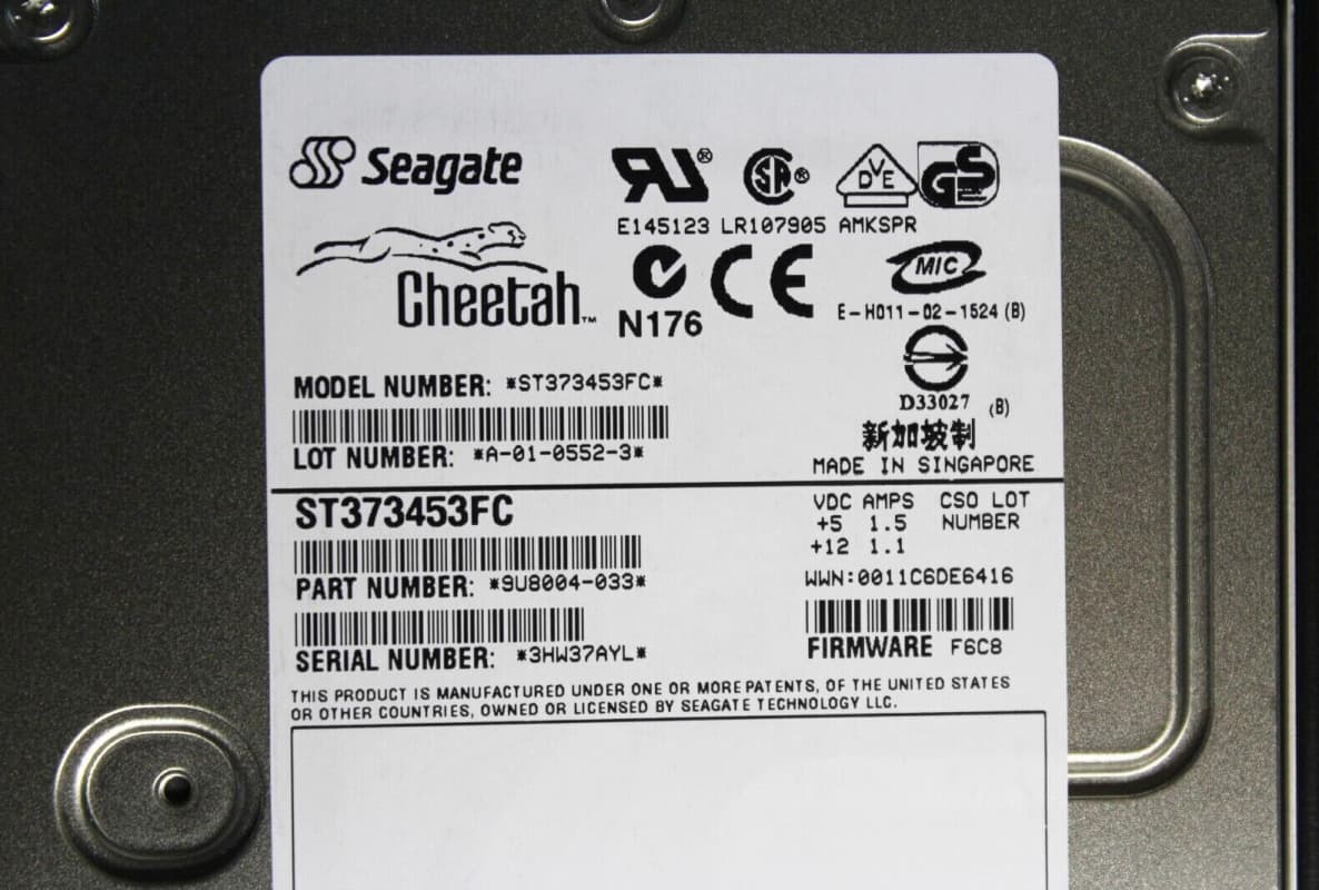 Жесткий диск HP HITX5524271-D 73Gb  Fibre Channel  3,5" HDD