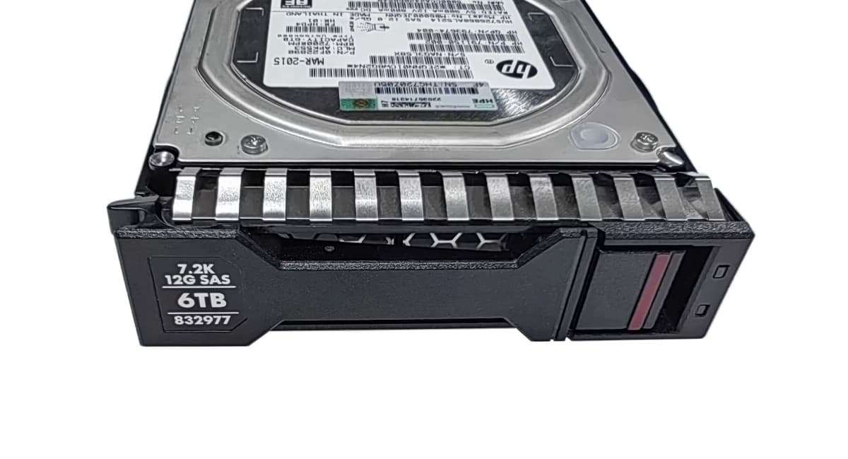 Жесткий диск HP N9X12A 6TB 7200 SAS 3.5" HDD