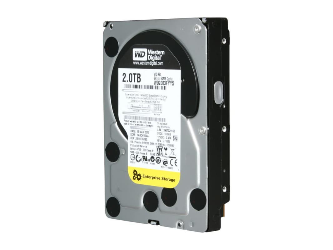 Жесткий диск Western Digital WD2003FYYS 2Tb  SATAII 3,5" HDD
