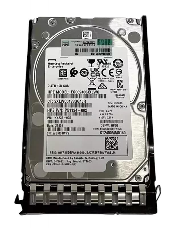 Жесткий диск HP P30562-001 2,4Tb 10k SAS 2.5" HDD