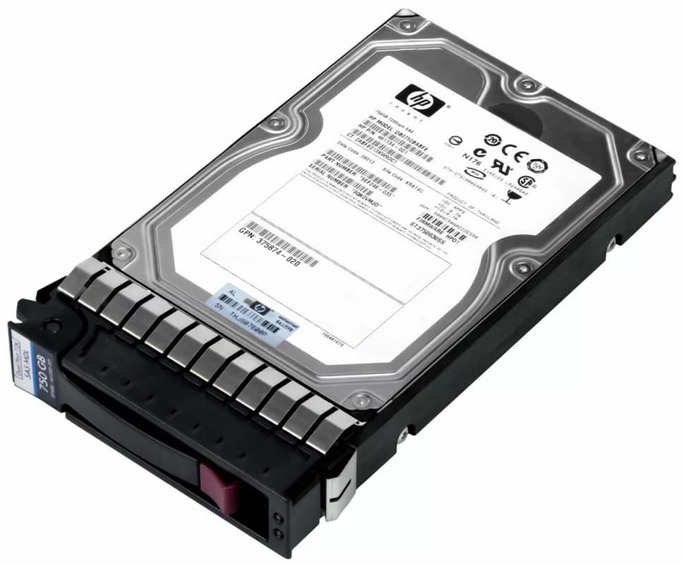 Жесткий диск HP 375874-019 750Gb  SAS 3,5" HDD