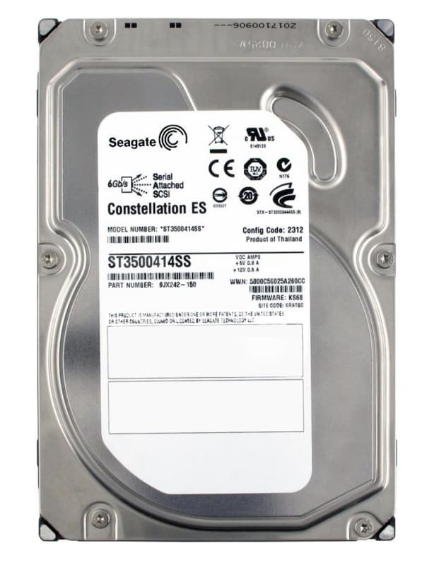 Жесткий диск Seagate ST3500414SS 500Gb  SAS 3,5" HDD