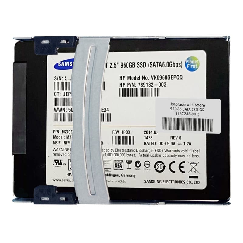 Жесткий Диск HP 756607-B21 960Gb SATAIII 2.5" SSD