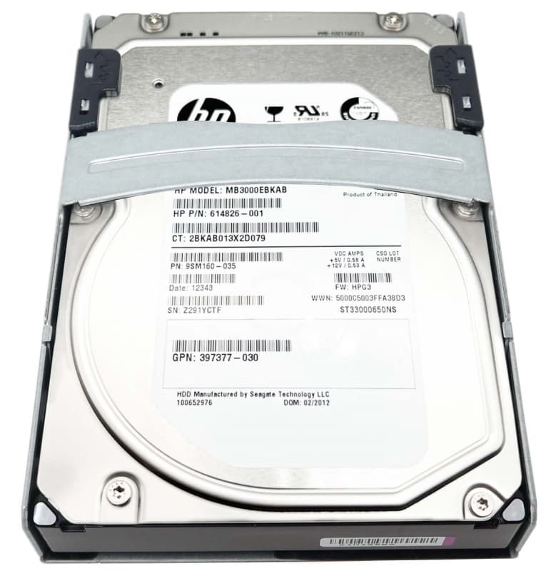Жесткий диск HP 647347-001 3Tb 7200 SATAII 3,5" HDD