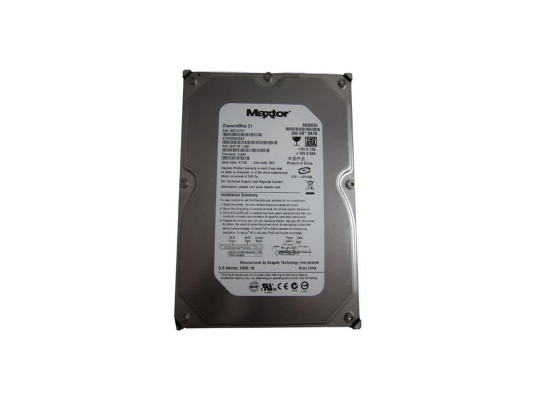 Жесткий диск Maxtor 6A200E0 200Gb 7200 SATAII 3.5" HDD