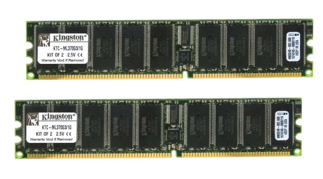 Оперативная память Kingston KTC-ML370G3/1G DDR 1Gb