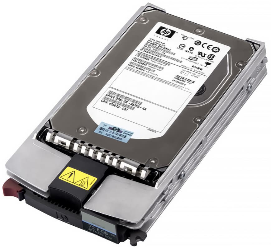 Жесткий диск HP 3R-A6763-AA 72,8Gb U320SCSI 3.5" HDD