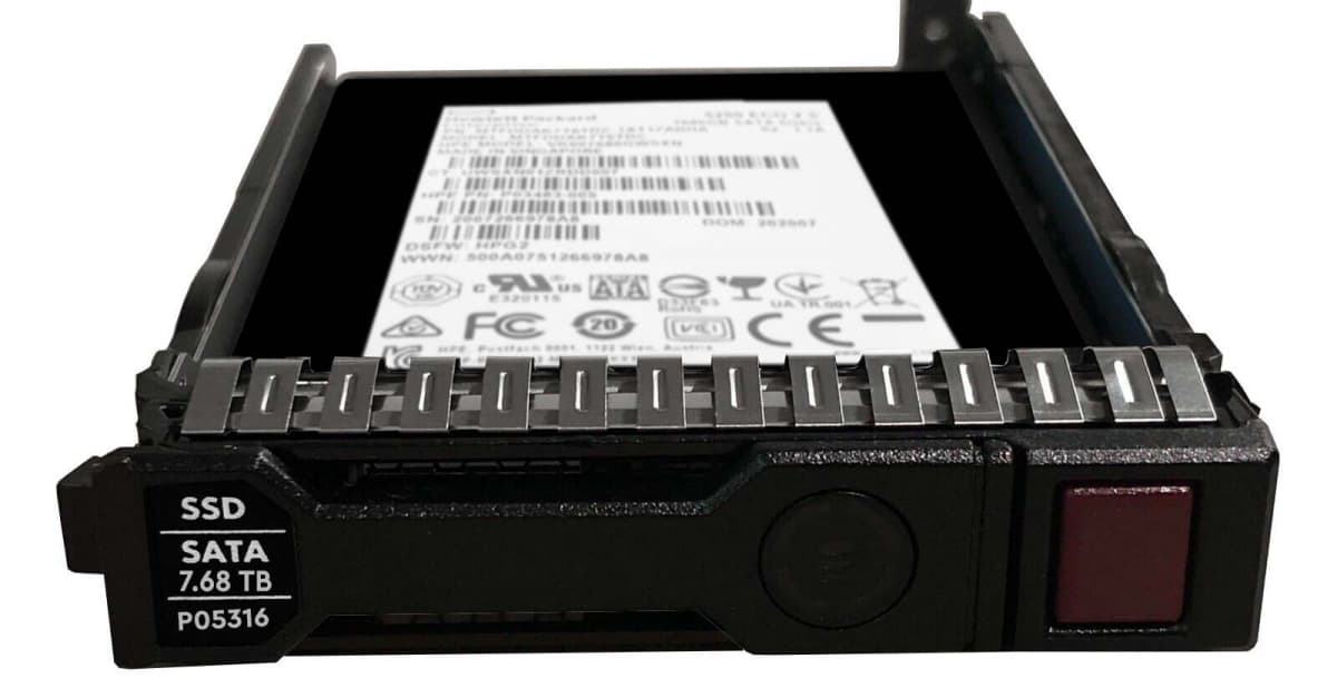 Жесткий диск HP P05316-001Y 7.68Tb SATAII 2,5" SSD