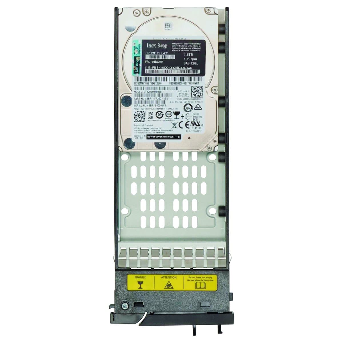 Жесткий диск Lenovo 1,8TB 10000 SAS 2.5" HDD 01DC402 