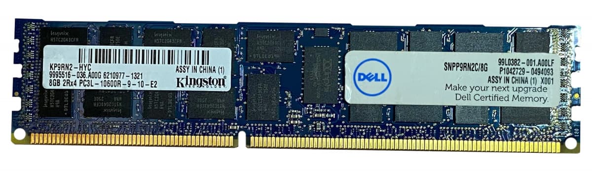 Оперативная память Dell SNPP9RN2C/8G DDRIII 8GB