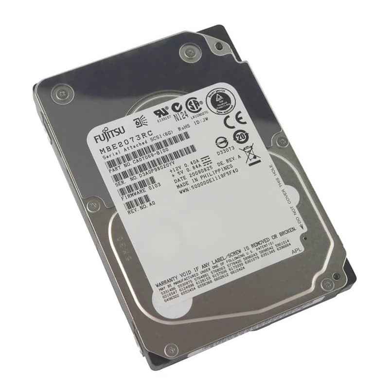 Жесткий диск Fujitsu MBE2073RC 73Gb  SAS 2,5" HDD
