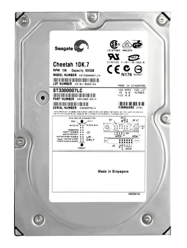 Жесткий диск Seagate ST3300007LC 300Gb  U320SCSI 3.5" HDD