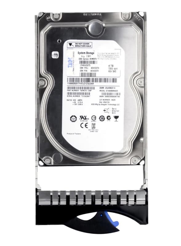 Жесткий диск IBM 46W0979 4Tb 7200 SAS 3,5" HDD