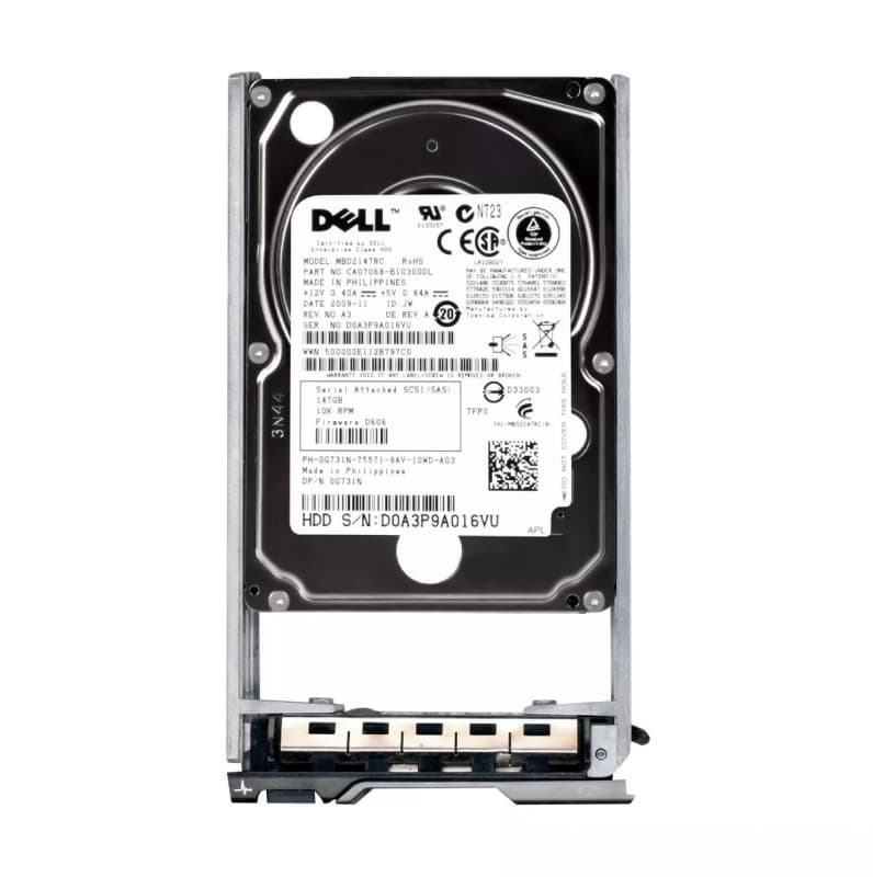 Жесткий диск Dell 0G731N 146Gb  SAS 2,5" HDD