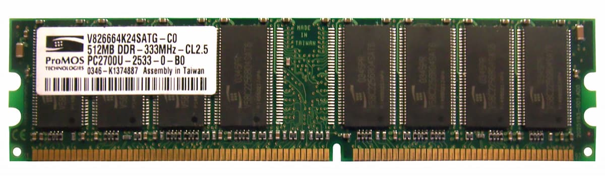 Оперативная память ProMOS V826664K24SATG-C0 DDR 512Mb