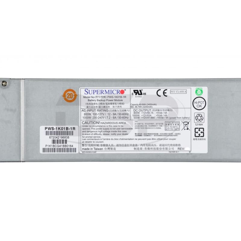 Блок Питания SuperMicro PWS-1K01B-1R 1000W