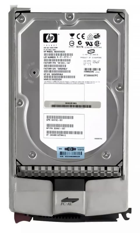 Жесткий диск HP 359461-007 300Gb Fibre Channel 3,5" HDD