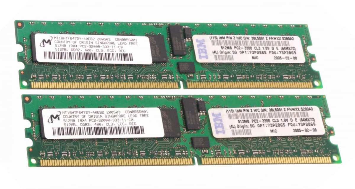 Оперативная память IBM 73P2865 DDRII 1Gb