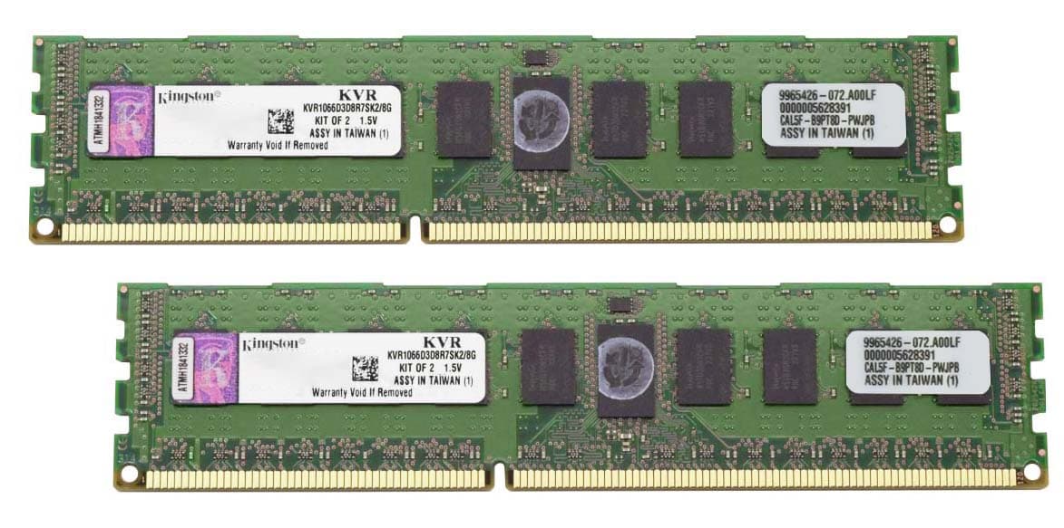 Оперативная память Kingston KVR1066D3D8R7SK2/8G DDRIII 8Gb