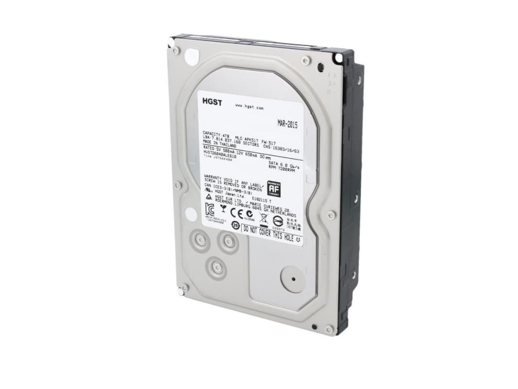 Жесткий диск HGST HUS726040AL5215 4Tb 7200 SAS 3,5" HDD