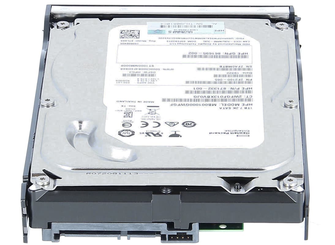 Жесткий диск HP 862130-001 1Tb 7200 SATAIII 3.5" HDD